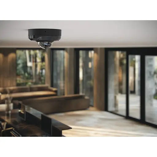 IP-камера Ajax дротова DomeCam Mini HL Black, 5мп, 2.8мм, гібридне підсвічування IR 35м, білий Led 50м, Poe, True WDR, IP 65, ІЧ 30м, аудіо, кут огляду 100° до 110° - фото 3