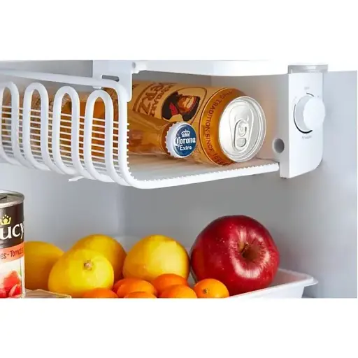 Холодильник Midea Midea MDRD86SLF30 50 см черный ретро - фото 4