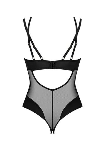 Боді Obsessive Nesari M/L чорний - фото 6