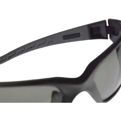 Окуляри DeWalt Auger тоновані полікарбонатні з м'якими гумовими накладками на дужках та носотримачах (DPG101-2D) - фото 6