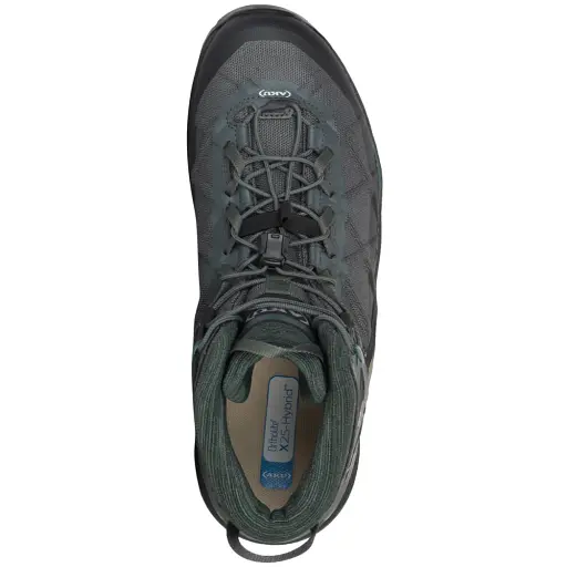 Черевики AKU Rocket MID GTX 9.5 Grey/Green - фото 3