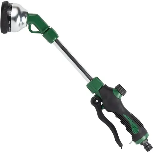 Пістолет-розпилювач Grad 10 режимів з подовжувачем 400 мм (металевий) (5012135) - фото 1