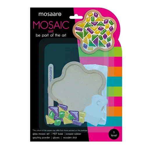 Дитячий набір для творчості кришталева мозаїкаКвітка Mosaaro MA1010 - фото 1