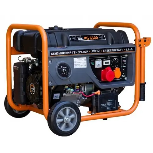 Генератор NiK PG 6300 (6,3 кВт)