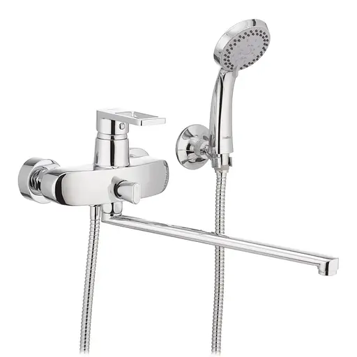 Змішувач для ванни Haiba Gudini 006 HB0148 Хром - фото 1