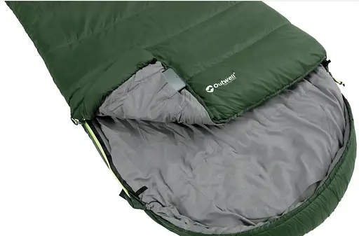 Спальный мешок Outwell Canella Supreme/-1°C Forest Green Left (230359) - фото 6