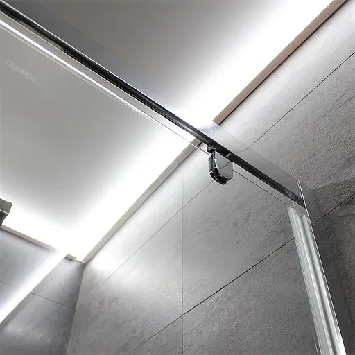 Душевая кабина Dusel A-516 100x100x190 прозрачная, Универсальная, прозрачная, хром, 100x100 - фото 6