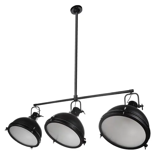 Люстра Brille лофт підвісна E27 60W BK (BL-159S/3)