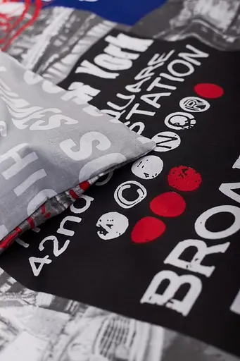 Комплект постільної білизни Moon&Star полуторний 143х210 наволочки 4х50х70 New York Бязь Gold Люкс - фото 8