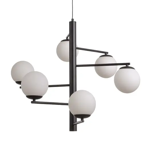 Люстра Brille молекула подвесная LED 48W WW BK (BL-836S/6) - фото 3