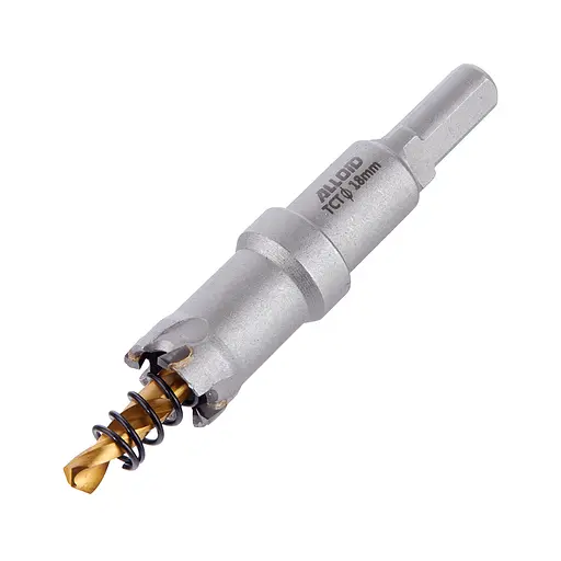 Свердло корончате Alloid Building Tools твердосплавне по металу 18 мм (TS-20018) - фото 1