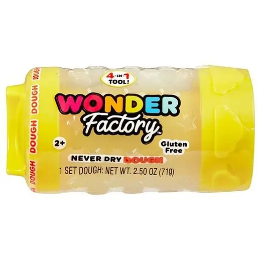 Маса для ліплення, що не засихає Wonder factory Світ кольору та форми (595120)