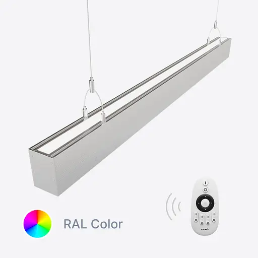 Двосторонній керований лінійний LED світильник 150Вт ral - фото 1