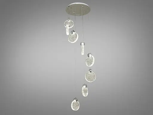 Сучасна світлодіодна люстра потужністю 24W - фото 1