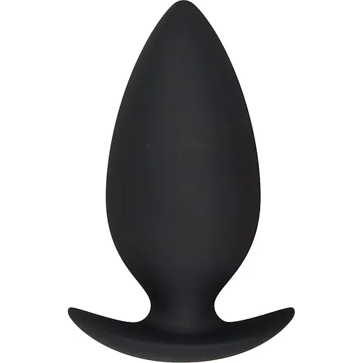 Силіконова анальна пробка Toy Joy Bubble Butt Player 10,5 см (чорний)