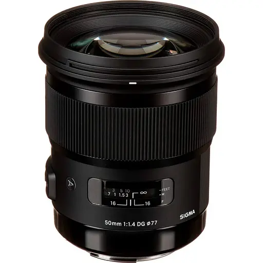 Объектив Sigma AF 50mm F1.4 DG HSM Art Canon EF 00-85126-31154-4 (88486)