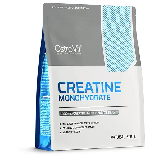 Креатин Creatine Monohydrate, 500 грам - БЕЗ СМАКУ OstroVit 000288370