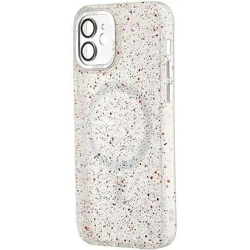 Чохол-накладка DK для Apple iPhone 12 MagSafe Composite Matte Splash (clear) - фото 4