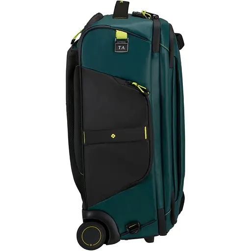 Сумка-Рюкзак На Колесах Samsonite ECODIVER DARK TEAL/LIME 55х40х25 KH7*71012 - фото 5