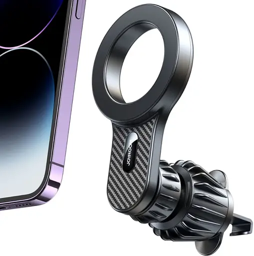 Автодержатель Joyroom JR-ZS355 Magnetic Car Phone Mount (Air Vent) Black - фото 3