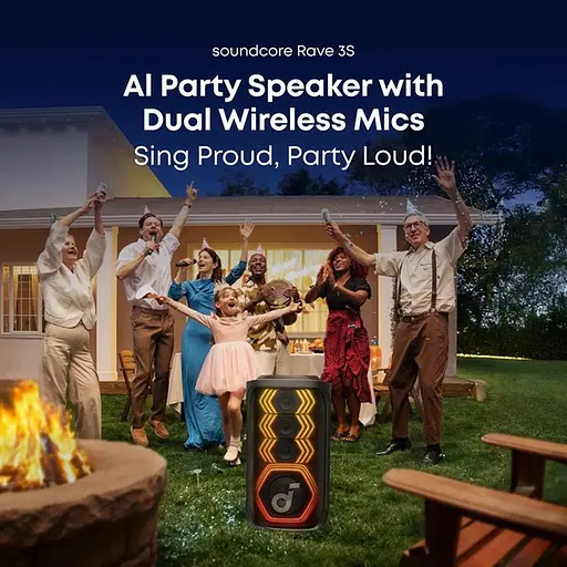 Портативна акустика Anker SoundСore Rave 3S Black - фото 11