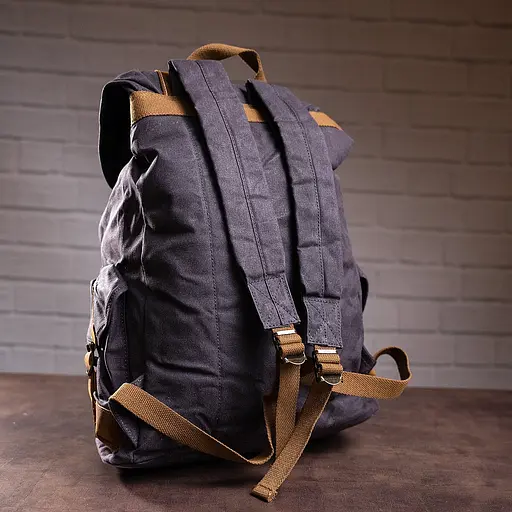 Рюкзак текстильный Vintage 43х34х19 см sum0012714 - фото 9