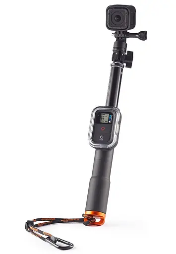 Монопод - селфи-палка Amazon Basics Extending GoPro Stick with Remote Housing B0118EP0JM - фото 7