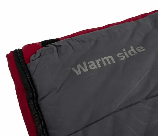 Спальний мішок Bo-Camp Gramark XL Cool/Warm Gold -8° Red/Grey (3605895) (DAS301473) - фото 7