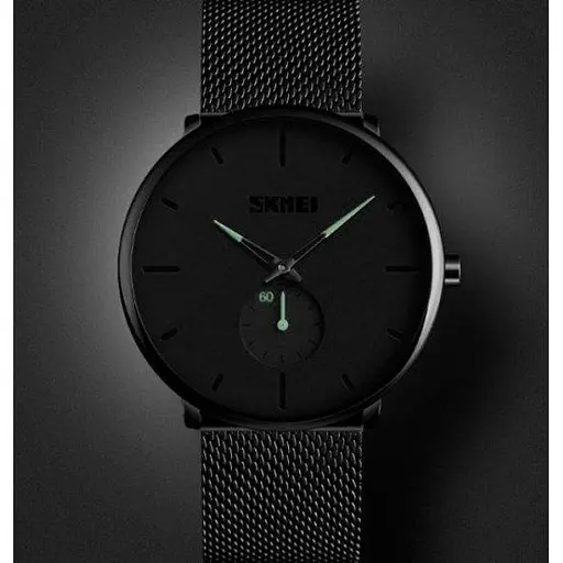 Чоловічий наручний годинник Skmei 9185 Design Black