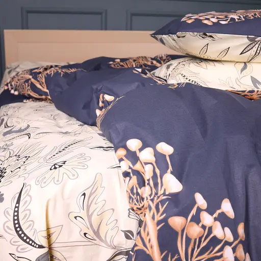 Пододеяльник MirSon Gentle Flora бязь 143х210 см (2200012433980) - фото 3