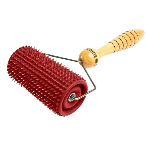 Аплікатор Ляпко ВАЛЦ Валик Великий М 5,0 Ag Червоний 86162 - фото 1