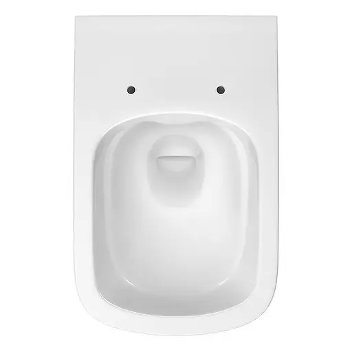 Унітаз підвісний CET B245 Cersanit Virgo CleanOn з дюропластовим Slim сидінням SoftClose+QuickRelease 30412 - фото 3