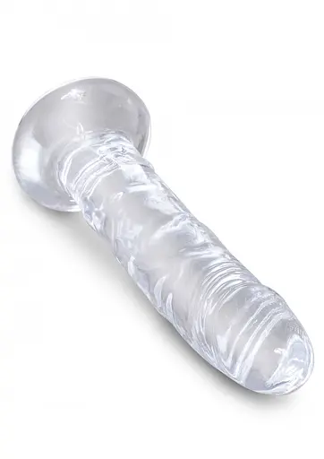 Фаллоимитатор King Cock Clear 6 Inch 18.4 см прозрачный - фото 3