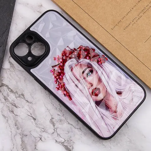 Чехол Epik TPU+PC Prisma Ladies для Apple iPhone 14, 6.1 Ukrainian Girl - фото 4