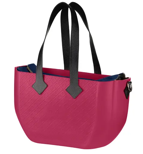 Сумка MyMia ручки кожа, малиново-черный Nuvita det0018690 - фото 2