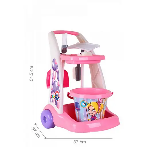 Ігровий набір для прибирання ТехноК 6429TXK з візком - фото 2