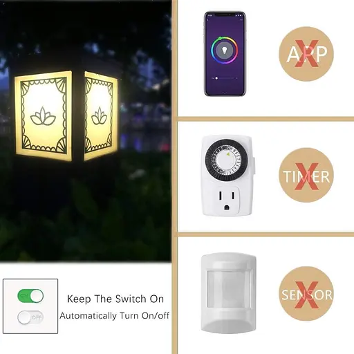 Лампа ProPOW від заходу сонця до світанку, 9 Вт (еквівалент 60 Вт) Світлодіодні лампи A19, інтелектуальне автоматичне включення - фото 4