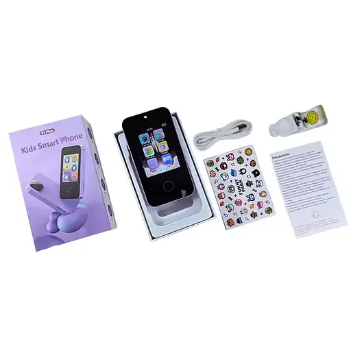 Детская фотокамера-смартфон P1 Plus с чехлом Blue - фото 2