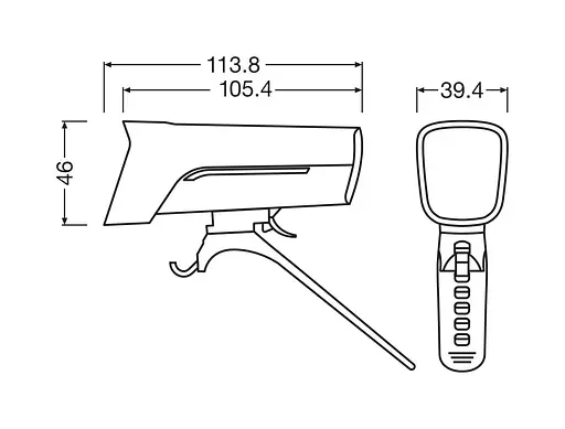 Комплект світлодіодних ліхтарів для велосипеда зі стоп-сигналом Osram LEDsBike Race 50 - фото 8