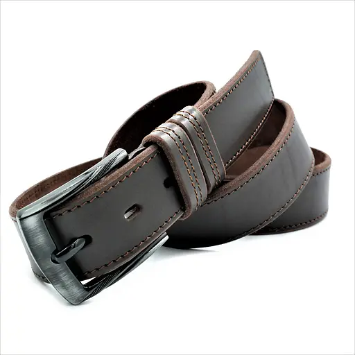 Ремінь шкіряний Le-Mon чоловічий 115-120х3,8 см acs0023787 - фото 3