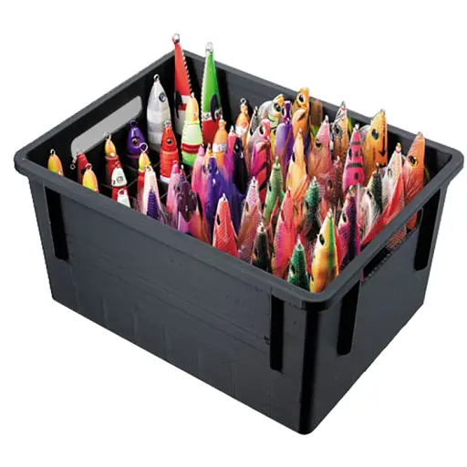 Коробка Meiho Squid Stocker Bm-S 225x168x120mm Black - фото 2