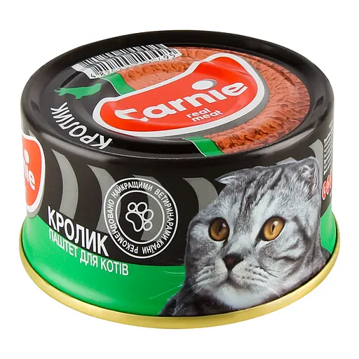 Влажный корм для кошек Carnie Паштет мясной с кроликом 90 г (90020) - фото 7