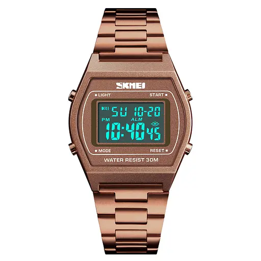 Наручний годинник 1328CG Coffee Gold Skmei acs0030809 - фото 4