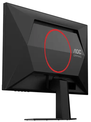 Монiтор 24.5" AOC 25G4SRE Black/Red - фото 11