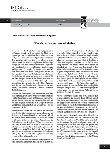 TestDaF Musterprüfung 1. Heft mit Audio-CD - фото 15