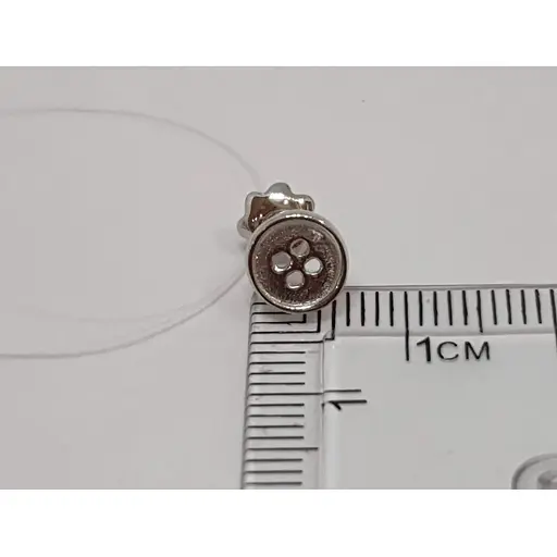 Срібні сережки-пуссети Qvaliz. 90201284 - фото 4