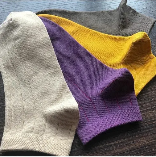 Набор 4 пары коротких носков ORGANIC cotton бесшовные JILL ANTONY 38-40 - фото 1