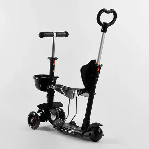 Самокат 5 в 1 Best Scooter 41405 чорний - фото 3