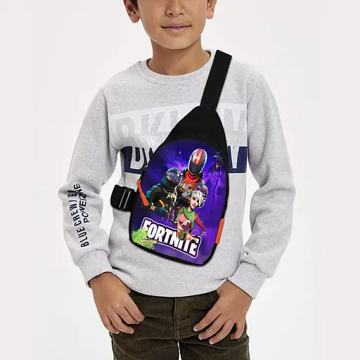 Сумка через плече дитяча Fortnite 29х17 см сумка слінг для хлопчика (01941)