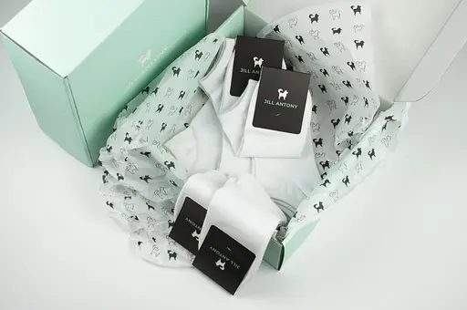 Набір шкарпеток у коробці однотонні чоловічі безшовні якісні ORGANIC cotton 15, 39-41, Білий - фото 2